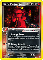 Dark Magcargo - 38/109 - Uncommon - Reverse Holo